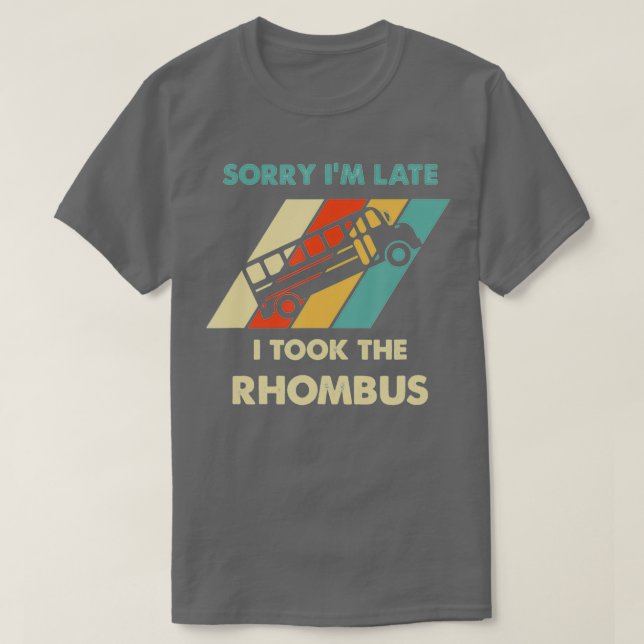 Camiseta Matemáticas Que Tomé El Nerd De Rhombus Funny Math (Diseño del anverso)