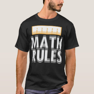 Camiseta Matemáticas Reglas del caballo diciendo martinshof