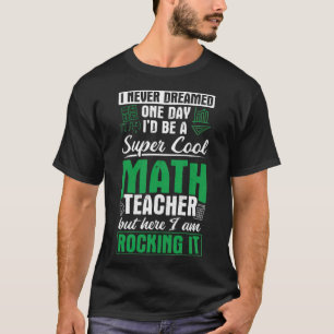 Camiseta Matemáticas Serie de televisión Teacher kiddinx