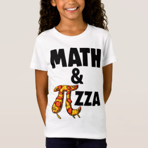 Camiseta Matemáticas y Pizza Pi Divertidas mujeres matemáti
