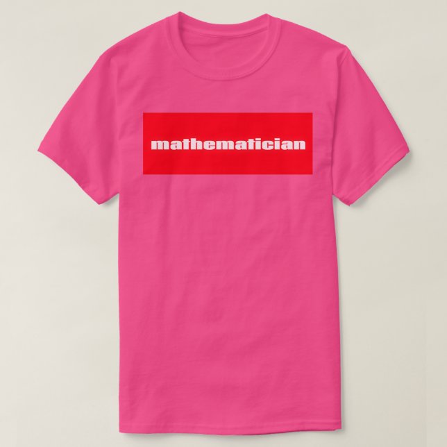 Camiseta Matematista 7 (Diseño del anverso)