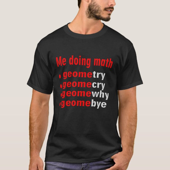 Camiseta Matematista de matemáticas divertidas haciendo mat (Anverso)
