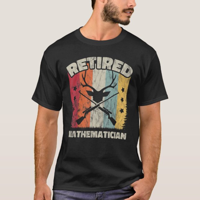 Camiseta Matematista jubilado (Anverso)
