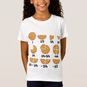 Camiseta Matematista Sarcástico Pizza Queso Matemático Rápi