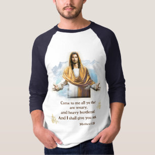 Camiseta Mateo 11:28
