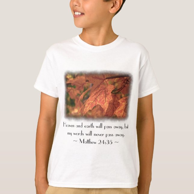Camiseta Mateo 24:35 (Anverso)