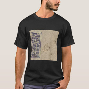 Camiseta Mateo 25 40 Biblia Verse Juan 3 16 Jesús