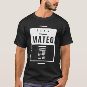 Camiseta Mateo Nombre personalizado Regalo de cumpleaños