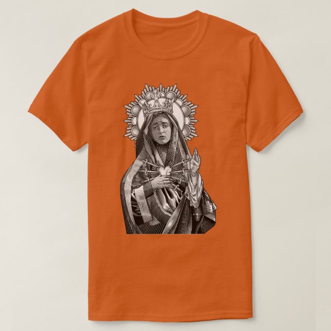 Camiseta Mater Dolorosa Nuestra Señora de los Dolores (Diseño del anverso)