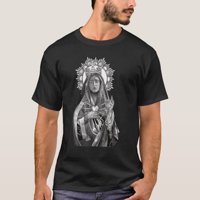Camiseta Mater Dolorosa Nuestra Señora de los Dolores Virge (Anverso)