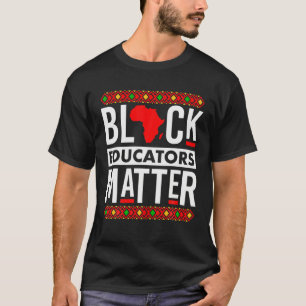 Camiseta Materia de educadores negros - profesor profesiona