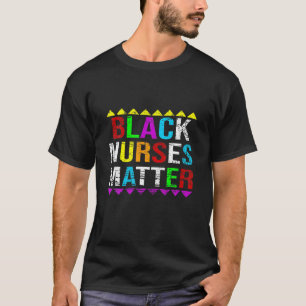 Camiseta Materia de enfermeras negras