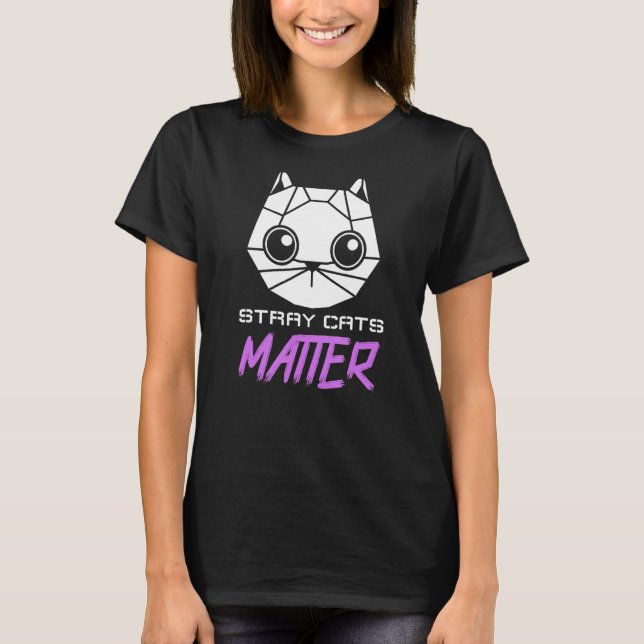 Camiseta Materia de gatos perdidos (Anverso)