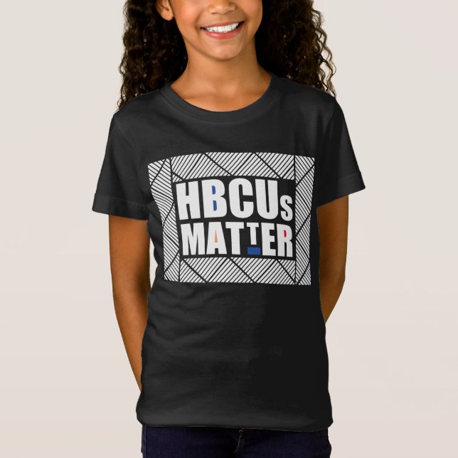 Camiseta Materia de HBCU educada (históricamente negra (Anverso)