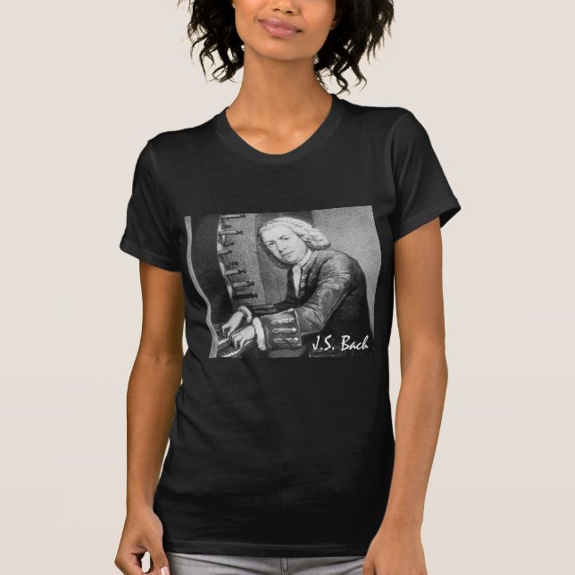 Camiseta Materia de Johann Sebastian Bach (Anverso)
