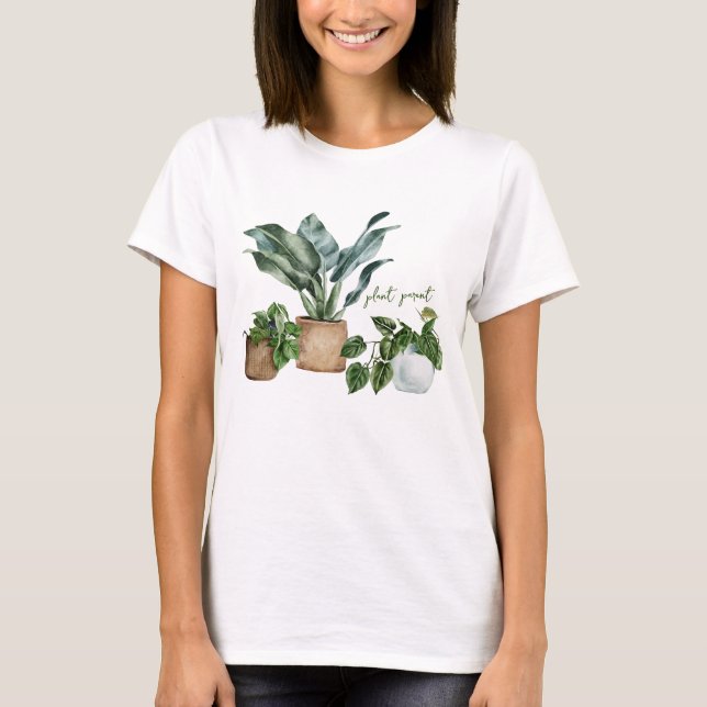 Camiseta Materia de vegetación botánica (Anverso)