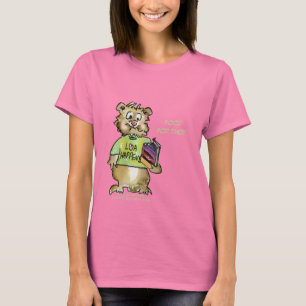 Camiseta Materia en que pensar del dibujo animado la
