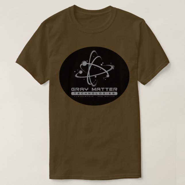 Camiseta Materia gris (Diseño del anverso)