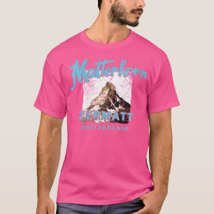 Camiseta Materia Montaña Suiza Zermatt Escalada en Roca