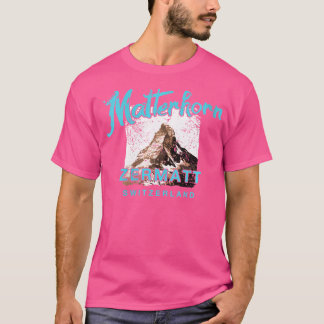 Camiseta Materia Montaña Suiza Zermatt Escalada en Roca