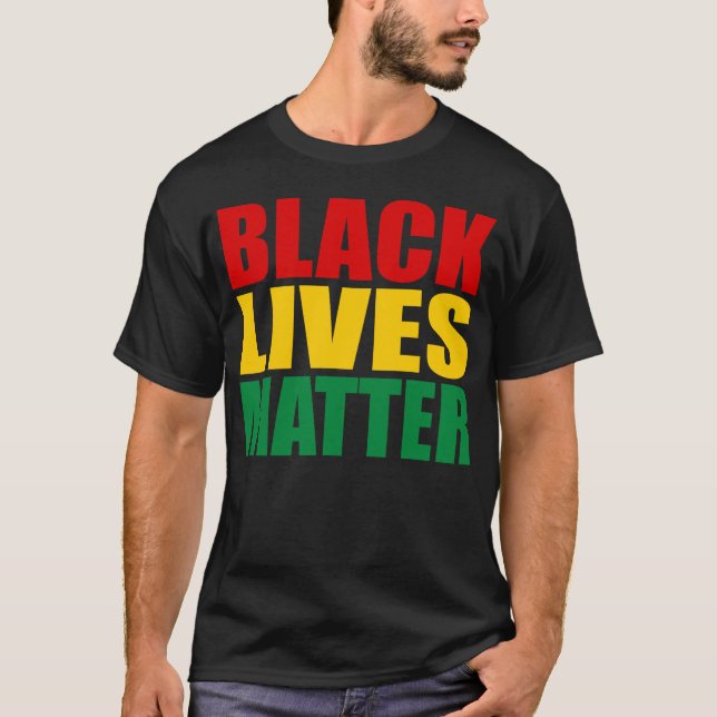 CAMISETA "MATERIA NEGRA DE LAS VIDAS" (Anverso)