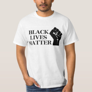 Camiseta Materia negra de las vidas - puño apretado