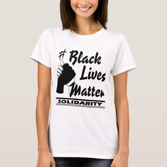Camiseta Materia negra de las vidas - solidaridad (Anverso)