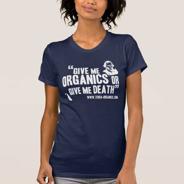 Camiseta Materia orgánica o muerte (Anverso)