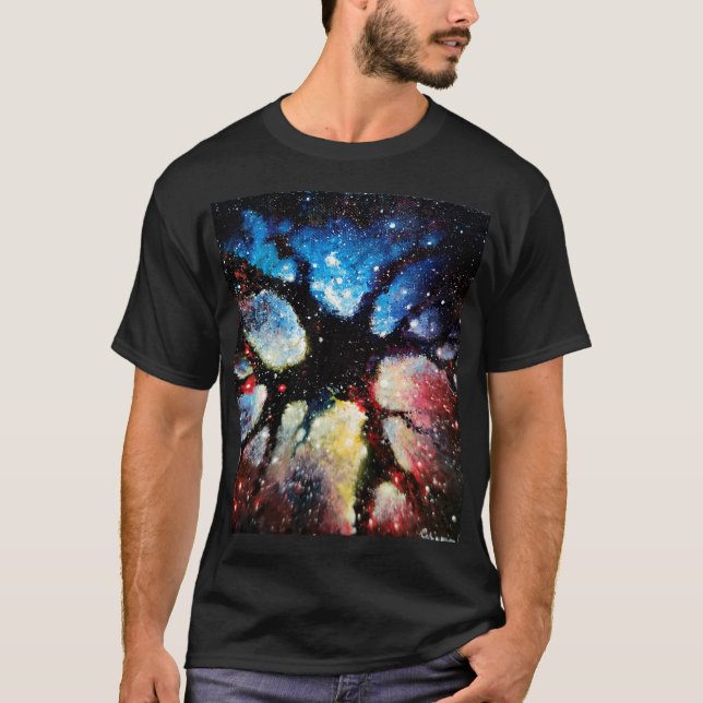Camiseta Materia oscura en el universo (Anverso)