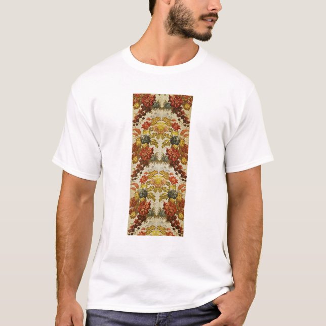 Camiseta Materia textil con un estampado de flores de (Anverso)
