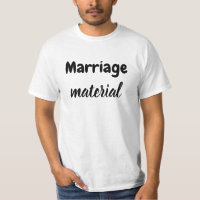 Material de matrimonio T-Shirt