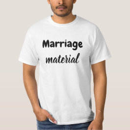 Camiseta Material de matrimonio T-Shirt