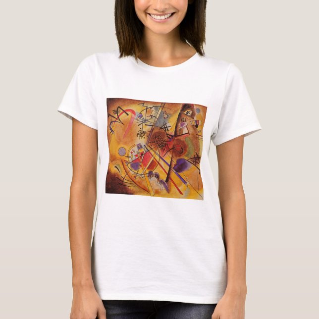 Camiseta Material gráfico abstracto de Kandinsky (Anverso)