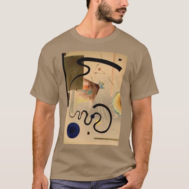 Camiseta Material gráfico abstracto de Kandinsky (Anverso)