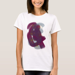 Camiseta Material gráfico de abstracto de color mínimo y ne