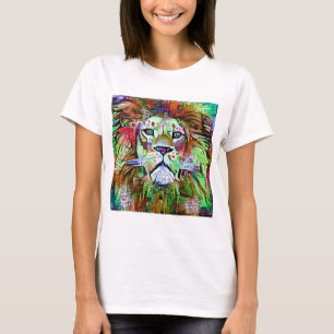 Camiseta Material gráfico de león 2