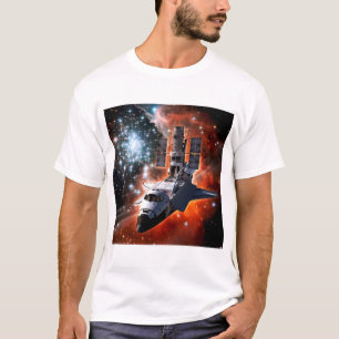 Camiseta Material gráfico del transbordador espacial Atlant