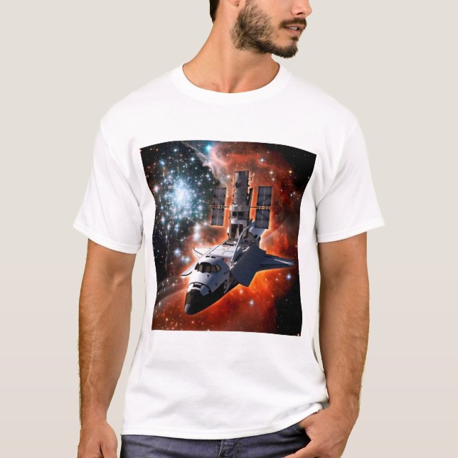 Camiseta Material gráfico del transbordador espacial Atlant (Anverso)
