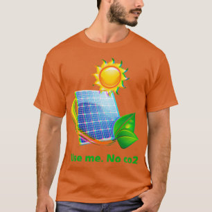 Camiseta Material gráfico sobre la energía solar 2