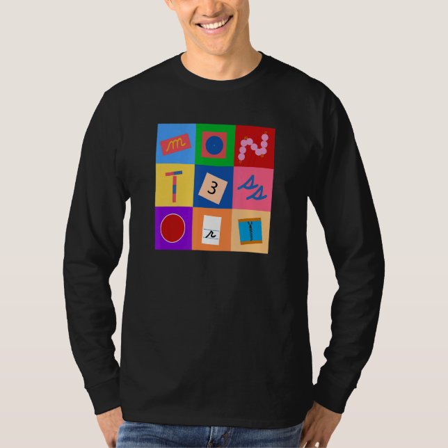 Camiseta Materiales Montessori (Anverso)