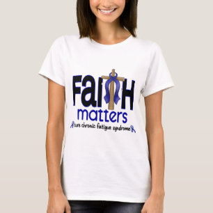Camiseta Materias crónicas de la fe del síndrome del