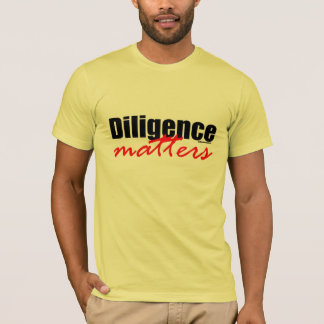 Camiseta Materias de la diligencia