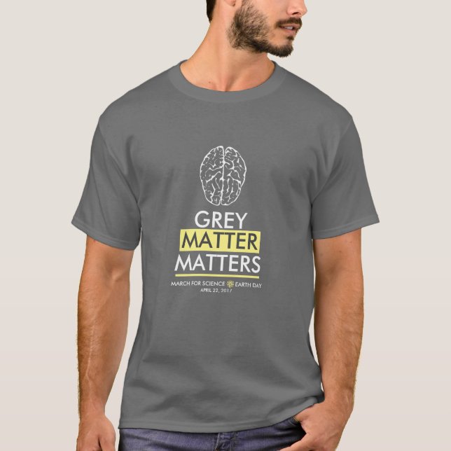 Camiseta Materias de la materia gris (Anverso)