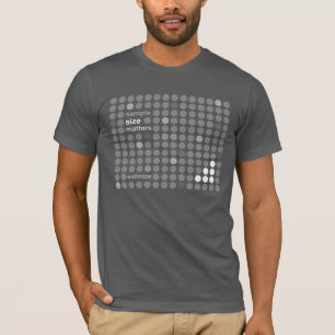 Camiseta Materias del tamaño de muestra - Estimize