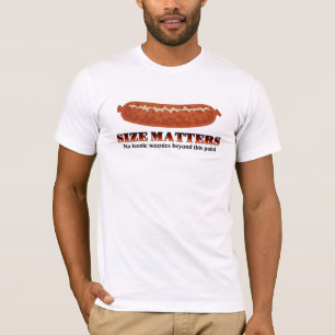 Camiseta Materias del tamaño - ningunos Weenies de Teenie