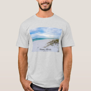 Camiseta Materna De La Playa De Arena Blanca Y Ore