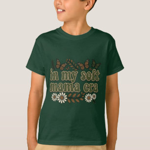 Camiseta Maternidad Boho En Mi Era Suave de Mamá Flujo Vint