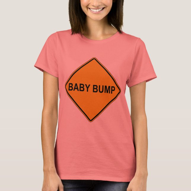 Camiseta Maternidad de Baby Bump (Anverso)