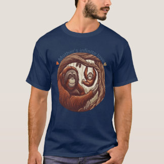 Camiseta Maternidad de Orangutan divertida
