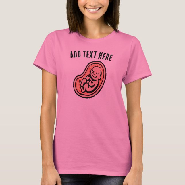 Camiseta Maternidad superior (Anverso)